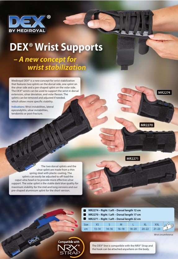 DEX® Soportes para muñeca