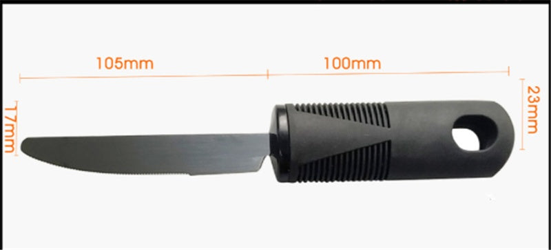 Juego de cuatro piezas de vajilla asistida para rehabilitación auto-adaptativa