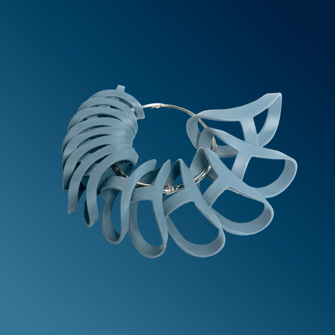 Anillo para dedo Pack de 3 unidades misma talla