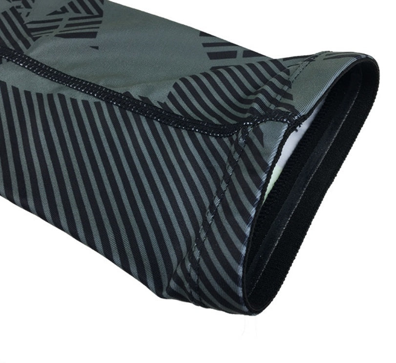 Coderas deportivas de ciclismo para hombre, transpirables, con protección solar, de silicona antideslizante, largas.