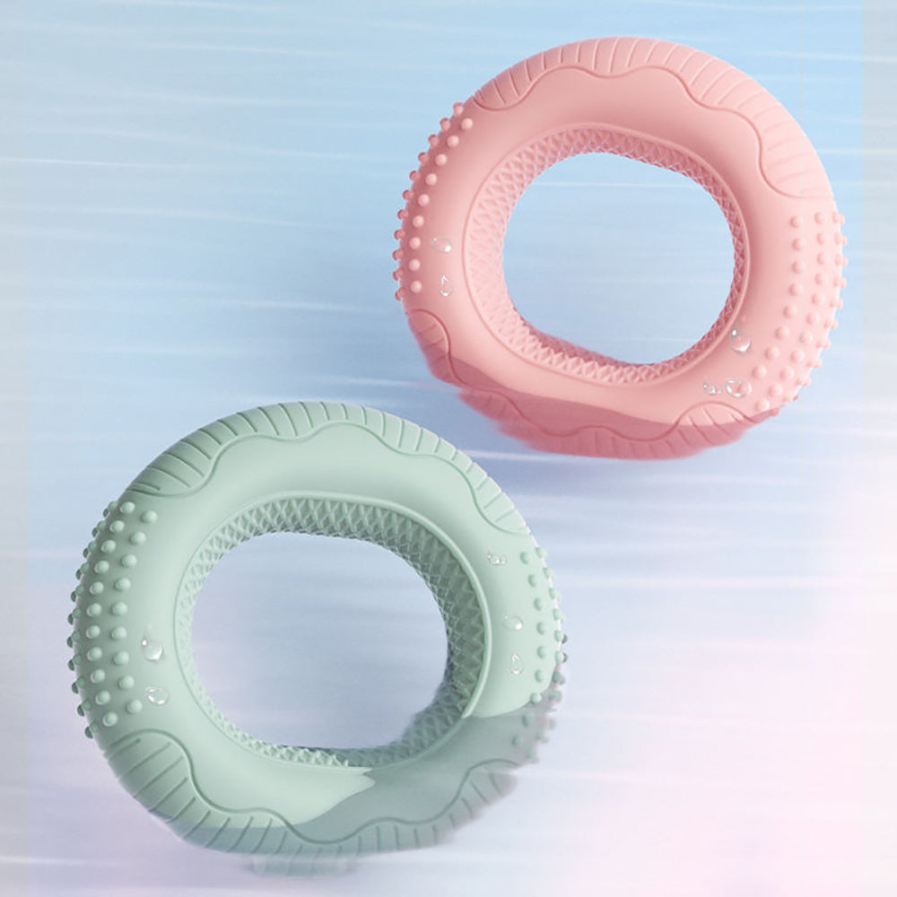 Silicone Adjustable Hand Grip Arm Strength Exercise Gripping Ring Fitness Gym Finger Forearm Trainer Carpal Expander Hand Grip Strengthener Silicone Rings Fingers Forearms Exercises Grip Trainer