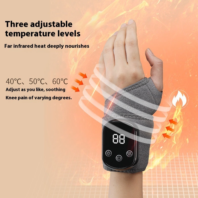 Household Hand Massage Instrument Warm Physiotherapy Device.Instrumento de masaje de mano para el hogar, dispositivo de fisioterapia con calor