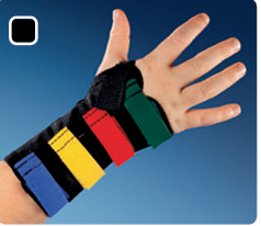 Soporte para la muñeca.