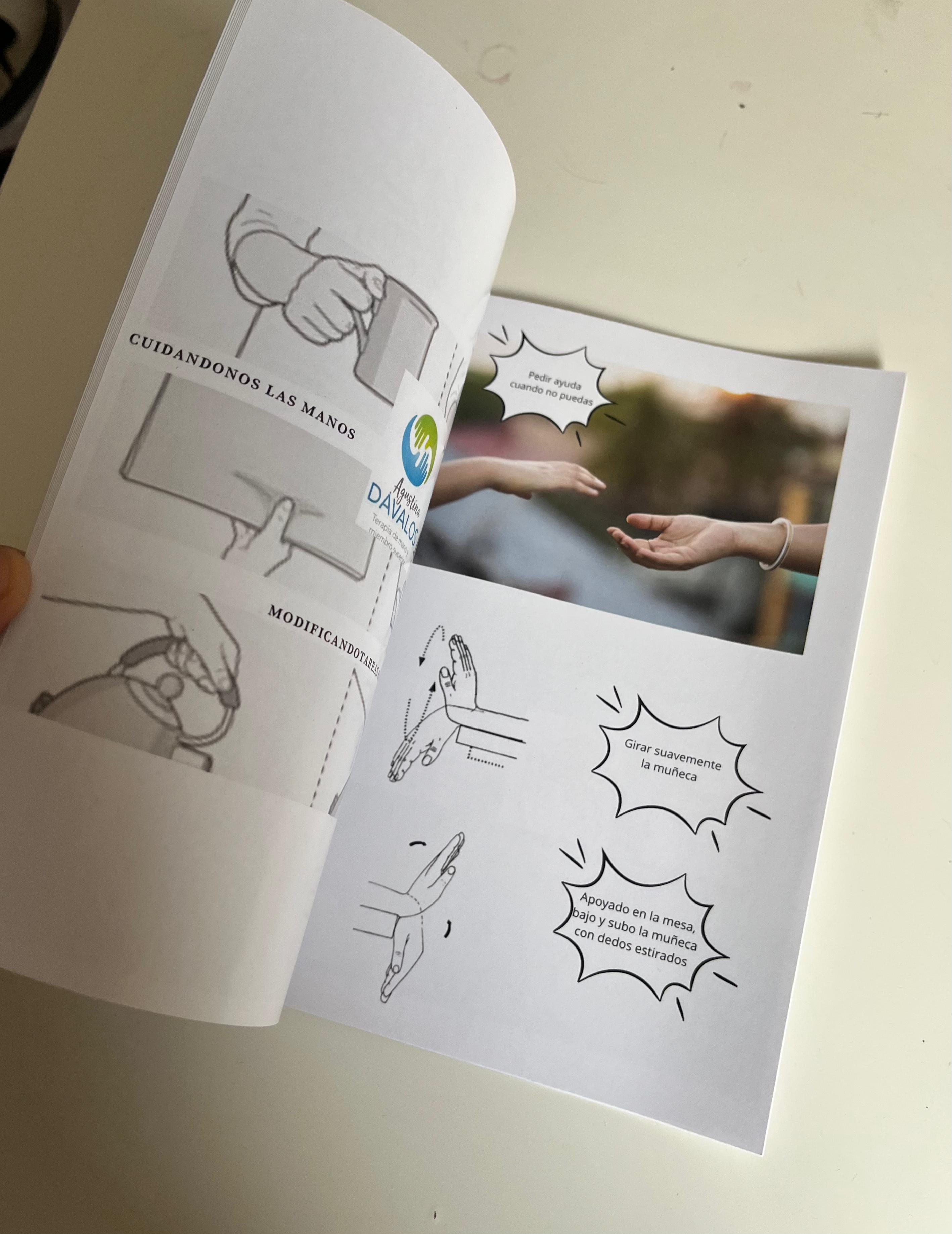 Revista para mano reumática