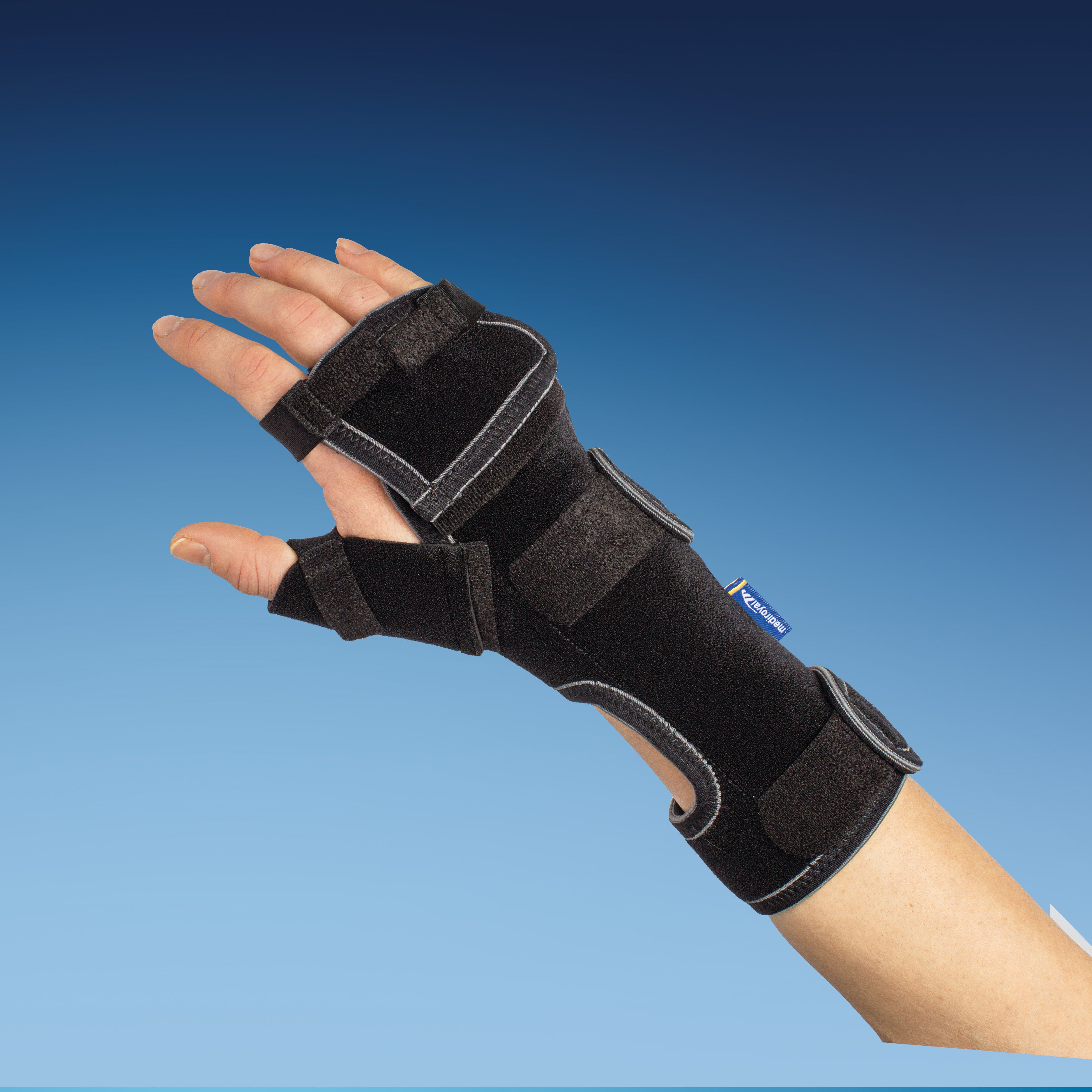 Soporte para mano derecha para paralisi de nervio radial